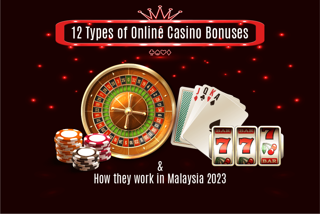 12 Types of Online Casino Bonuses and How They Work